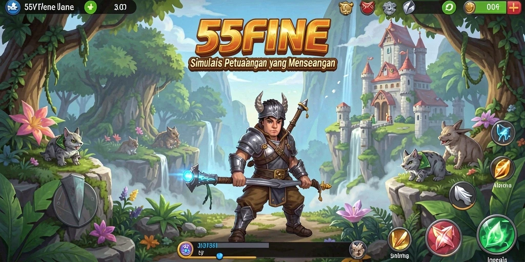 Gameplay menarik dan interaktif dari 55FIVE yang mengundang banyak petualangan.