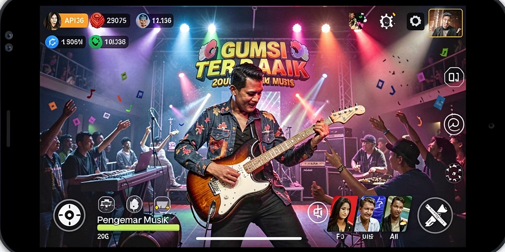 Tampilan menarik dari gameplay API36 yang penuh warna.