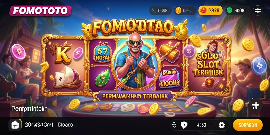 Tampilan gameplay menarik dari FOMOTOTO yang memikat.