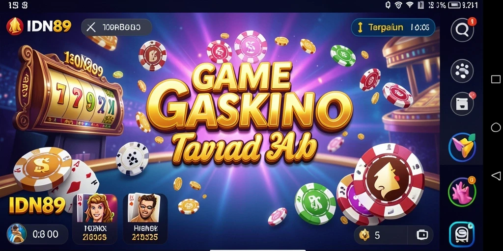 Tampilan gameplay IDN89 yang menarik dan interaktif di kasino.