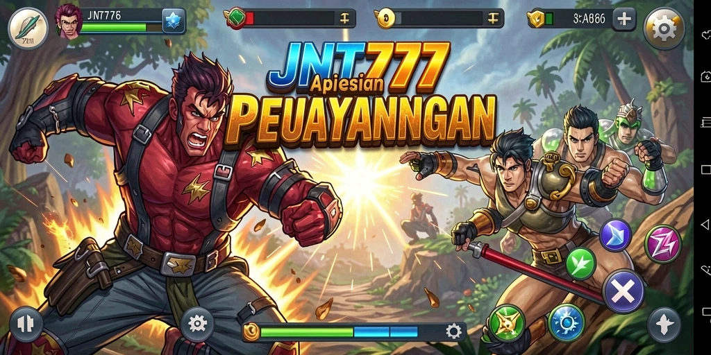 Tampilan aksi seru dalam permainan JNT777 yang mendebarkan.