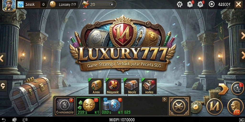 Tampilan gameplay menarik dari LUXURY777 yang menampilkan strategi dinamis.