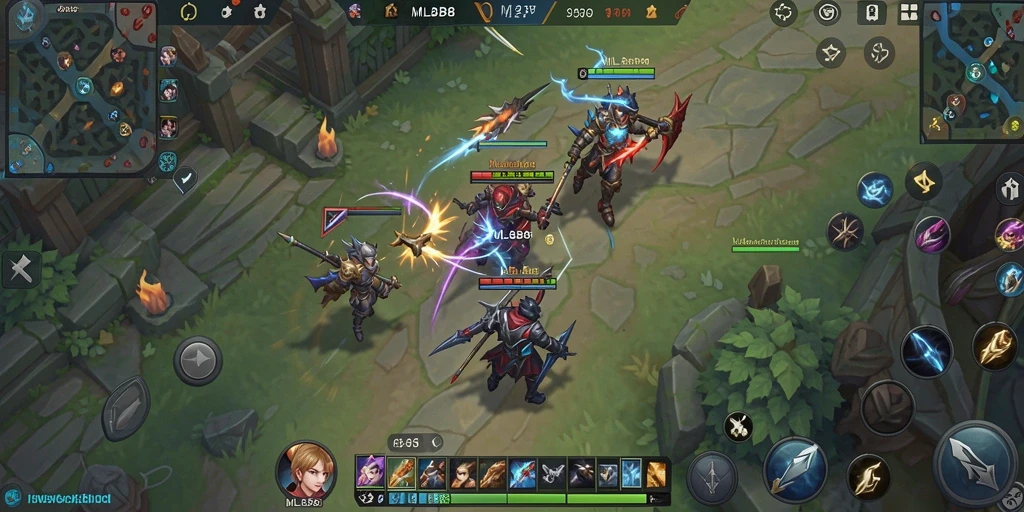 Tampilan gameplay seru dalam MLBB8 yang menggambarkan fitur Idle.