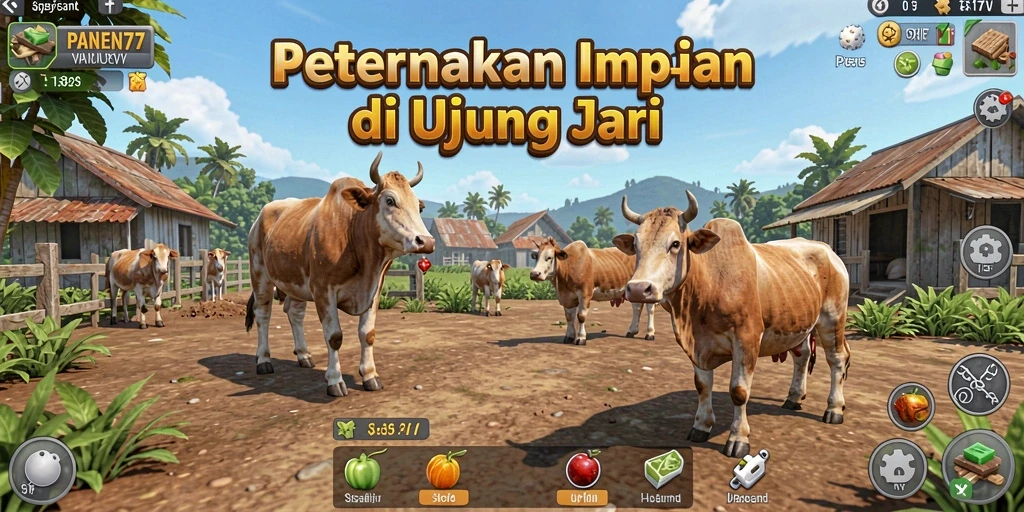 Tampilan menawan gameplay PANEN77 yang seru dan interaktif.
