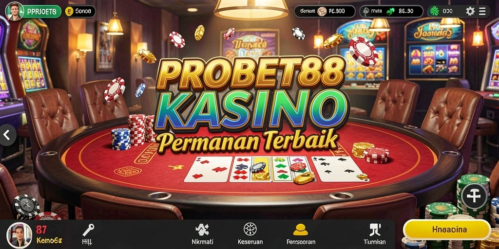 Tampilan gameplay Kasino yang menarik di PROBET88.