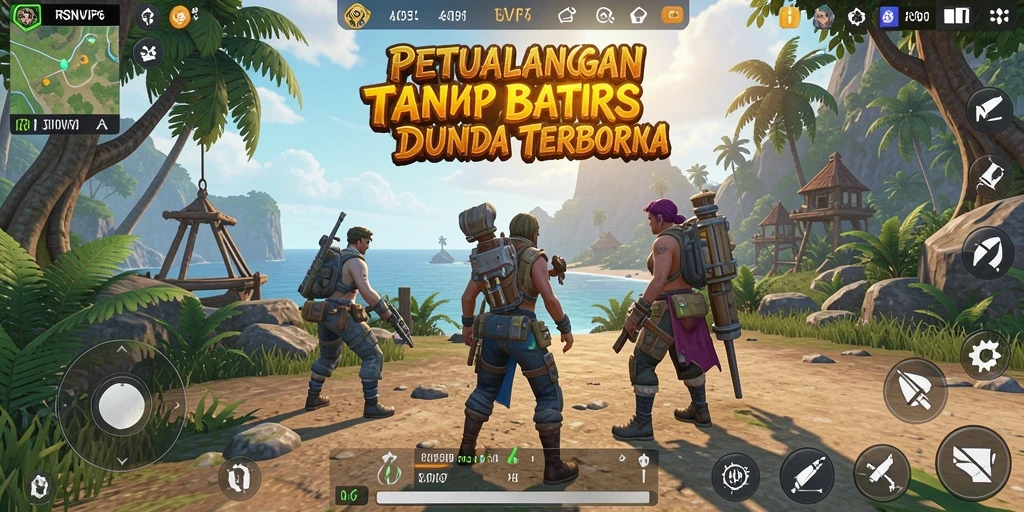 Gameplay RSNVIP6 yang memukau dalam dunia terbuka.