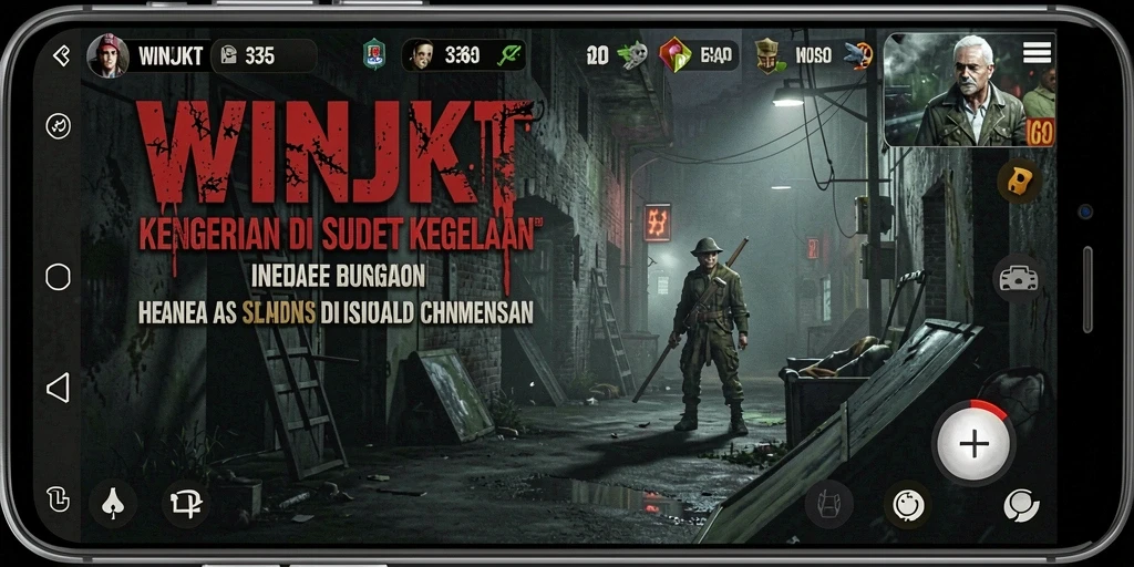 Screenshot gameplay HOROR yang mendebarkan di WINJKT.